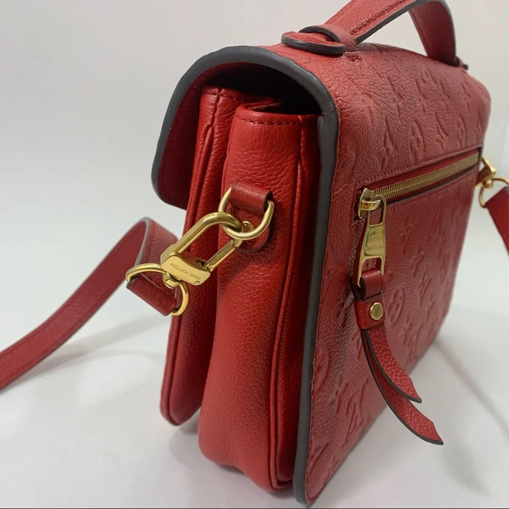 Louis Vuitton Red Pochette Métis - Picture 4 of 10